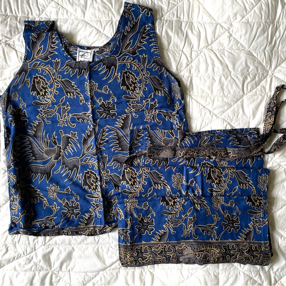 Vintage 90s Sea Jewels Set